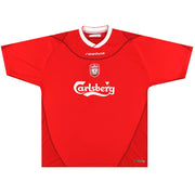 2002-04 Camiseta de local Reebok del Liverpool XL