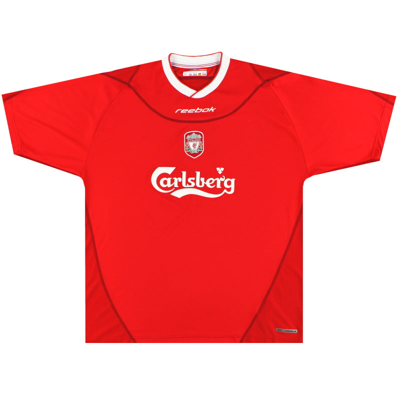 2002-04 Camiseta de local Reebok del Liverpool XL