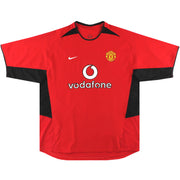 2002-04 Manchester United Nike Camiseta Local M