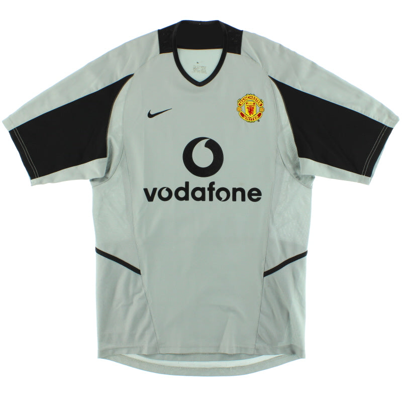 Camiseta de portero Nike del Manchester United 2002-04 Talla XXL