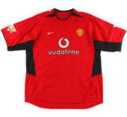2002-04 Manchester United Nike Home Shirt Kleberson #15 XXL