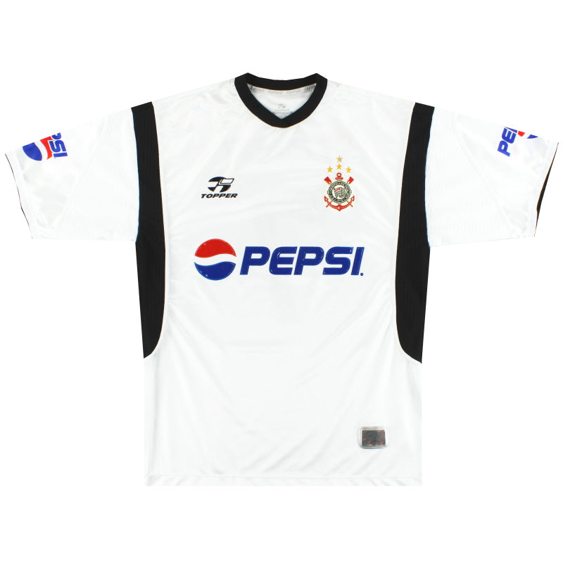 Camiseta de local Corinthians 2002 #7 L