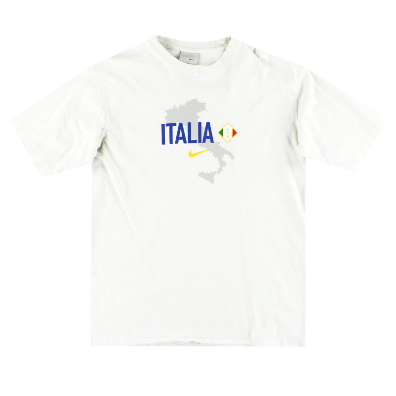 2002 Italia Nike Camiseta Gráfica Leisure Cannavaro L