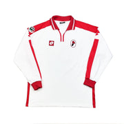 2002/03 Bari Neqrouz #5 Manga Larga *Issue de Partido* Camiseta Local (XL) Lotto