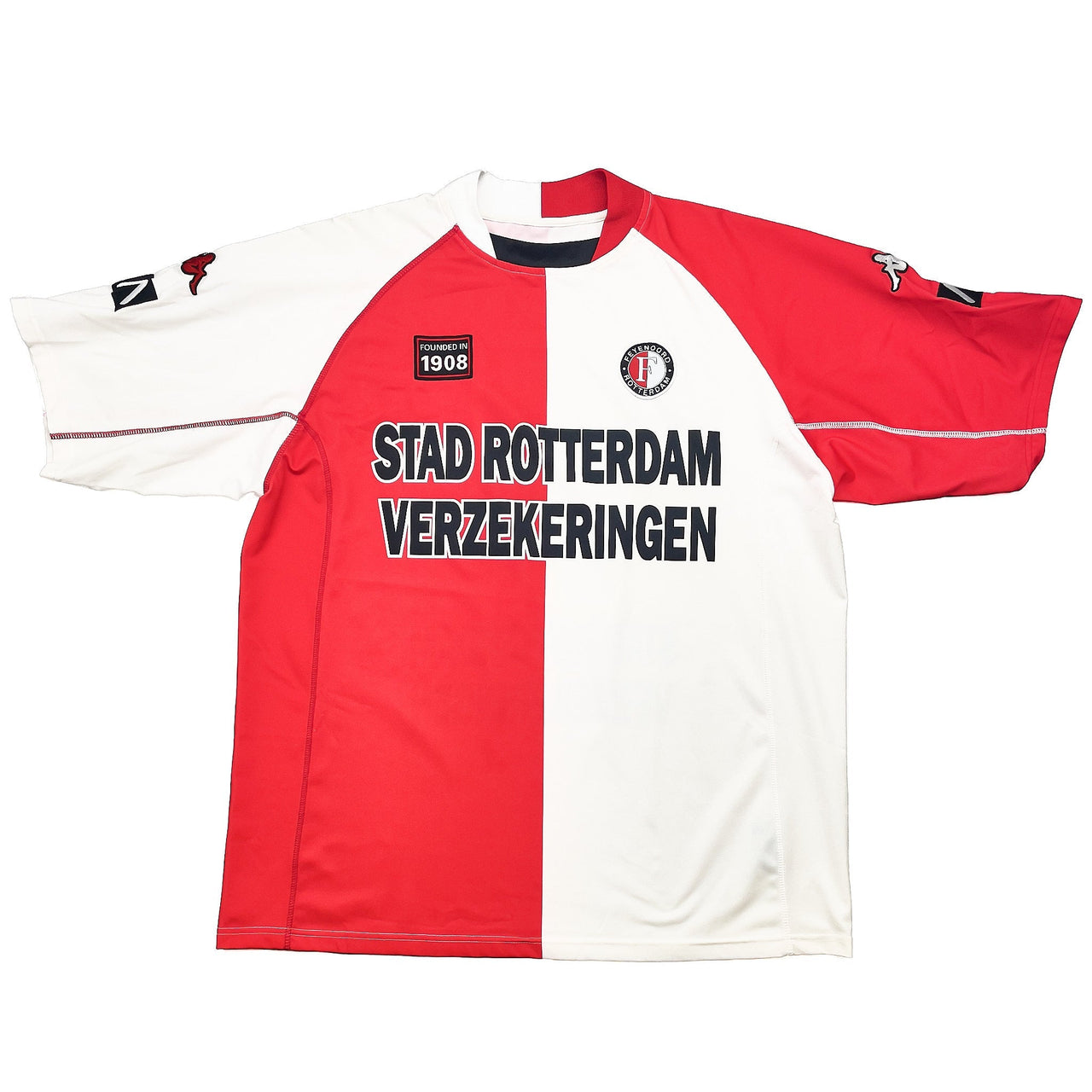2002/03 Feyenoord Kalou #7 Home Shirt (L) Kappa