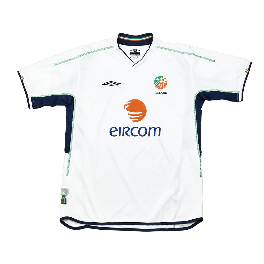 Camiseta de Irlanda de visitante 2002/03 (L) Umbro