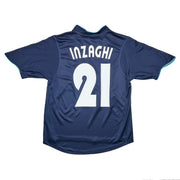 Camiseta de visitante 2002/03 Lazio Inzaghi #21 (S) Puma