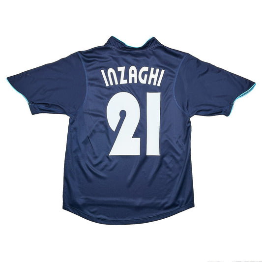 2002/03 Lazio Inzaghi #21 Away Shirt (S) Puma
