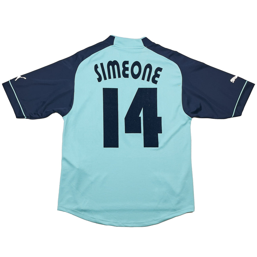 Camiseta Alternativa del Lazio 2002/03 Simeone #14 (XL) Puma