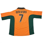2002/03 Plymouth Argyle Camiseta Visitante Beresford #7 (XL) Patrick