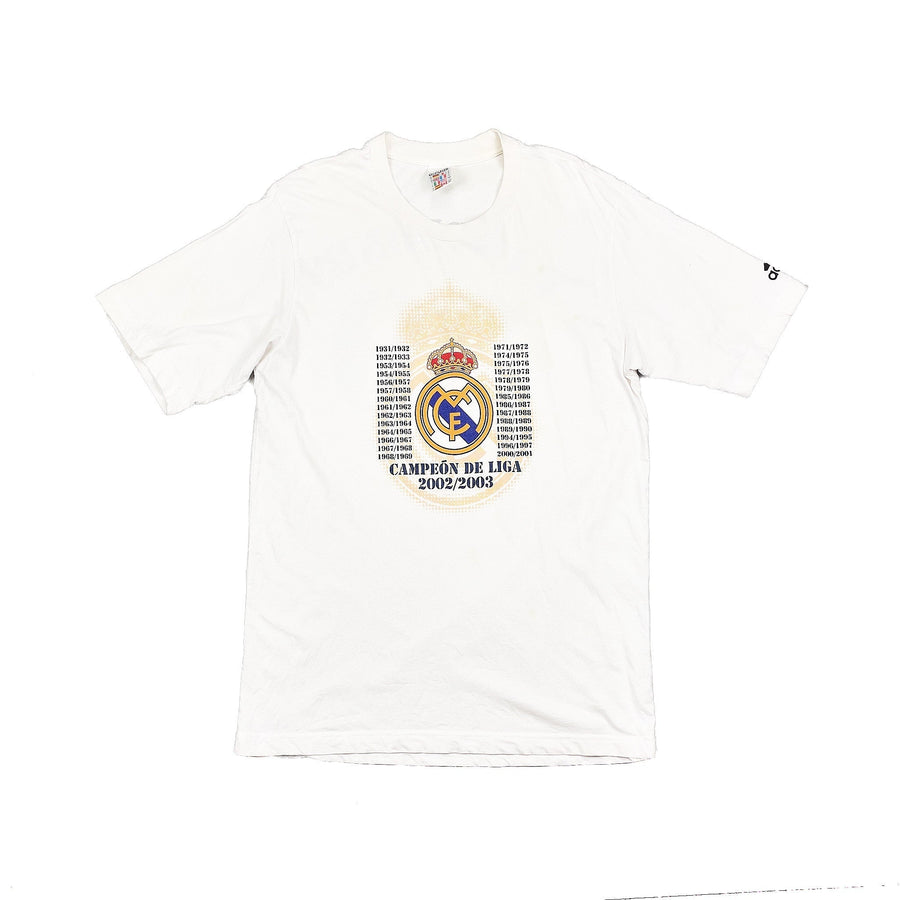 Camiseta Adidas Real Madrid 2002/03 '29 Champions' (S)