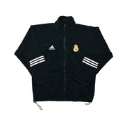 Chaqueta de forro polar (M) Adidas del Real Madrid 2002/03 *Centenario*
