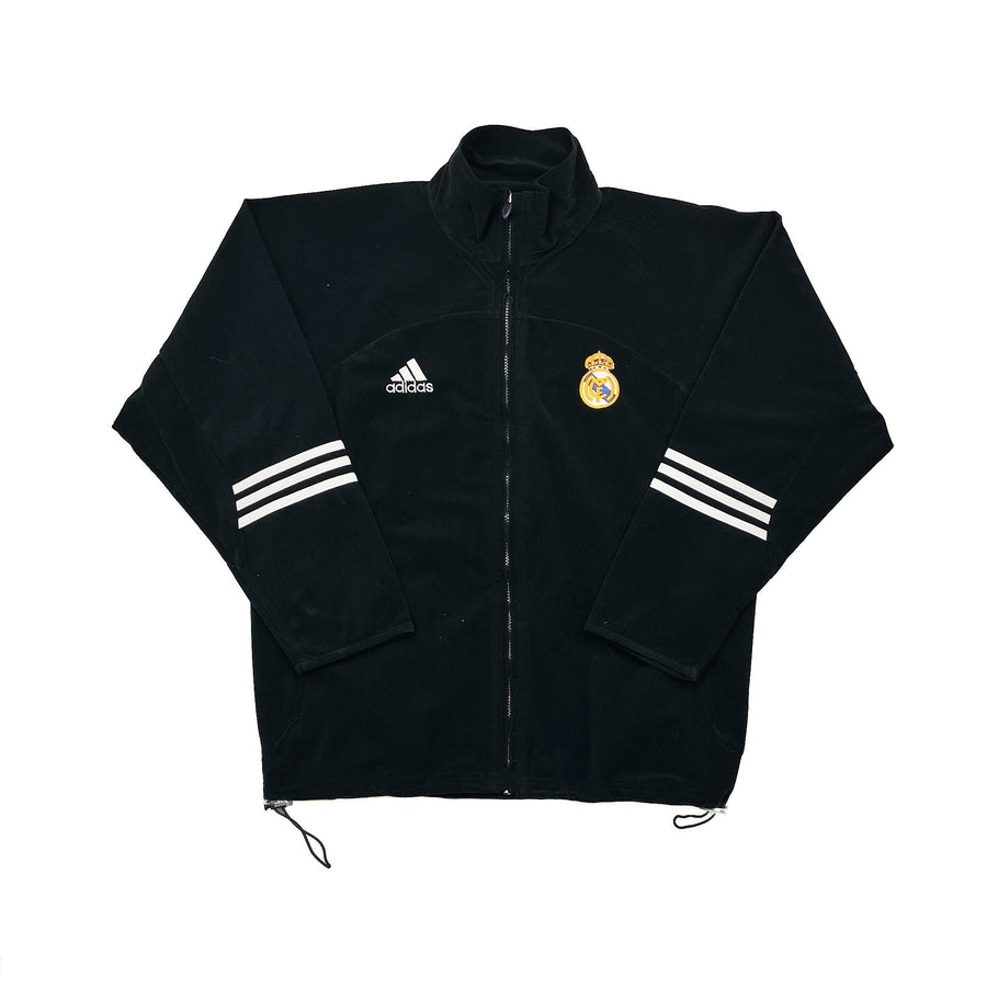 Chaqueta de forro polar (M) Adidas del Real Madrid 2002/03 *Centenario*
