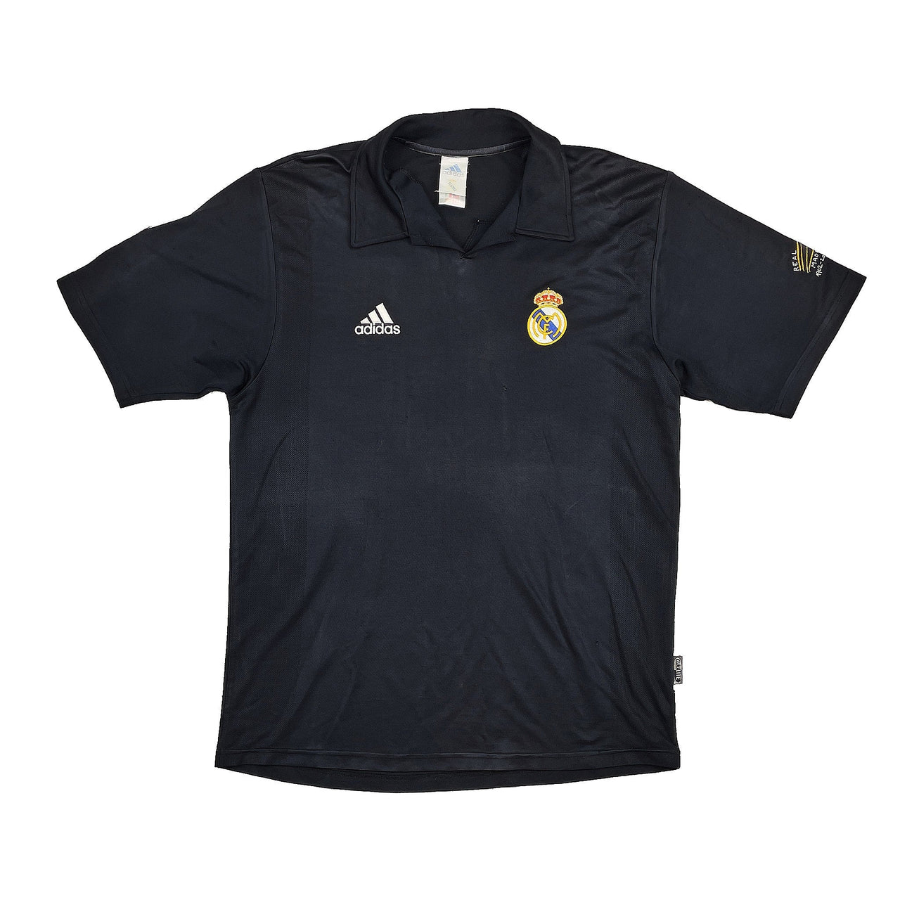 2002/03 REAL MADRID GUTI H #14 *CENTENARY* AWAY SHIRT (M) ADIDAS