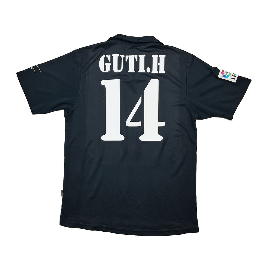2002/03 Real Madrid Guti H #14 *Centenario* Camiseta Visitante (M) Adidas