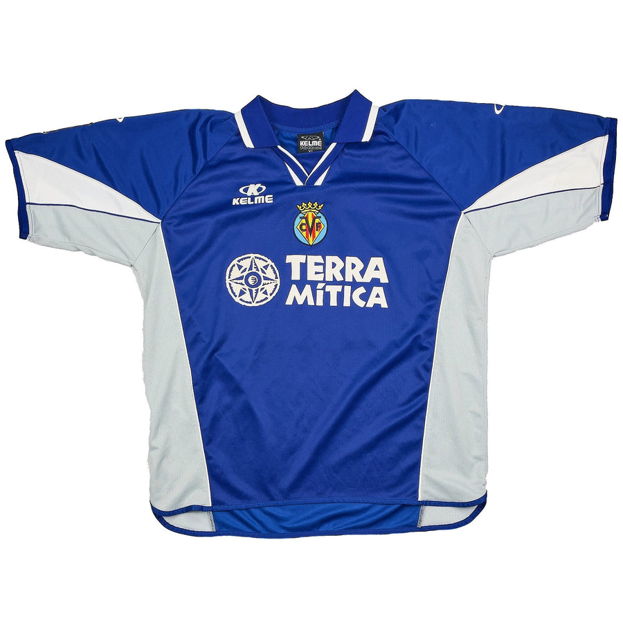 2002/03 Camiseta de visitante del Villarreal #20 (XL) Kelme