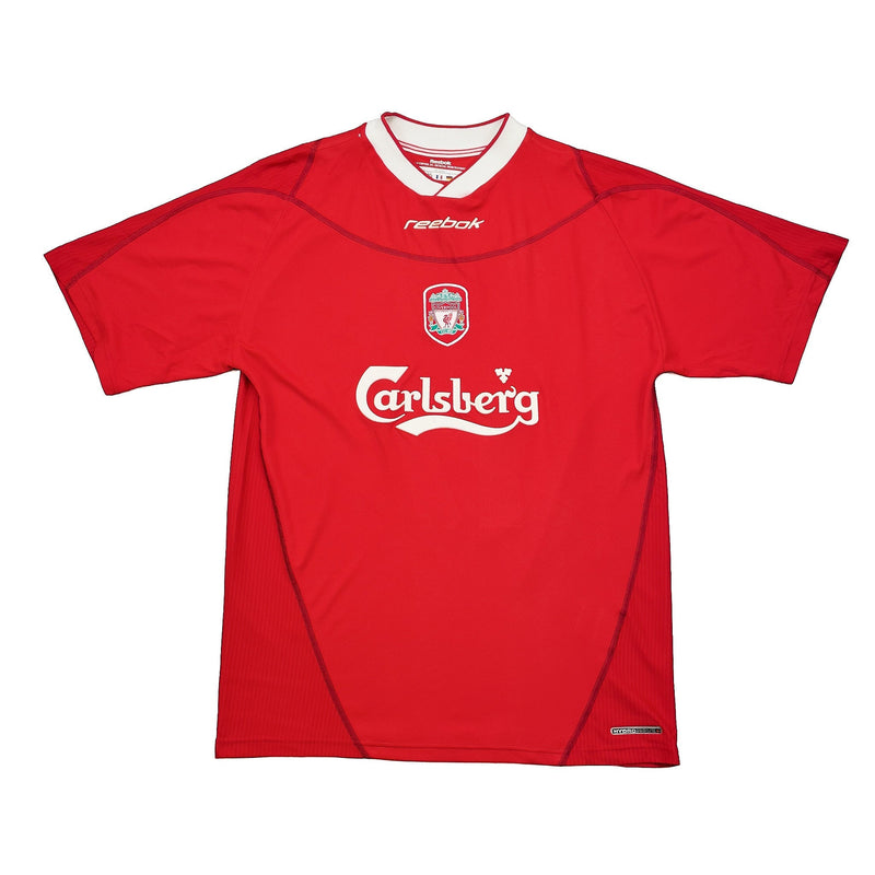 2002/04 Liverpool Gerrard #17 Home Shirt (M) Reebok