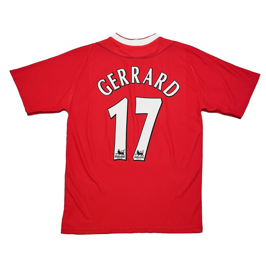 2002/04 Liverpool Gerrard #18 Camiseta Local (XXL) Reebok