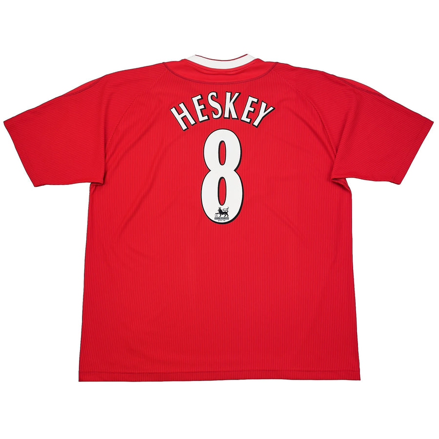 2002/04 Camiseta de local del Liverpool Heskey #8 (XXL) Reebok