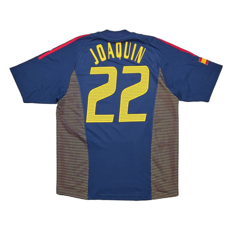 España 2002/04 Joaquín #22 Camiseta Visitante (M) Adidas