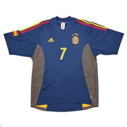 2002/04 España Raúl #7 Tercera Camiseta (L) Adidas
