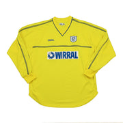 2002/04 Camiseta de manga larga del Tranmere Rovers - Visitante (XL) Xara