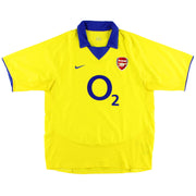 2003-04 Arsenal Nike Camiseta de Visitante M XL