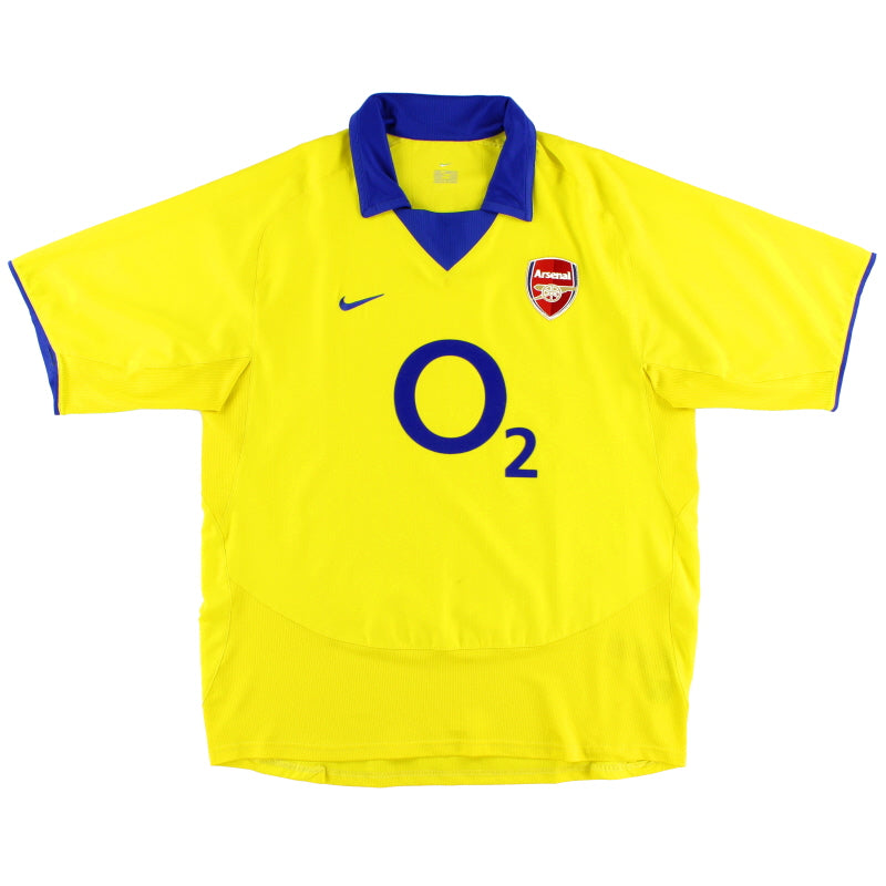 2003-04 Arsenal Nike Camiseta de Visitante M XL