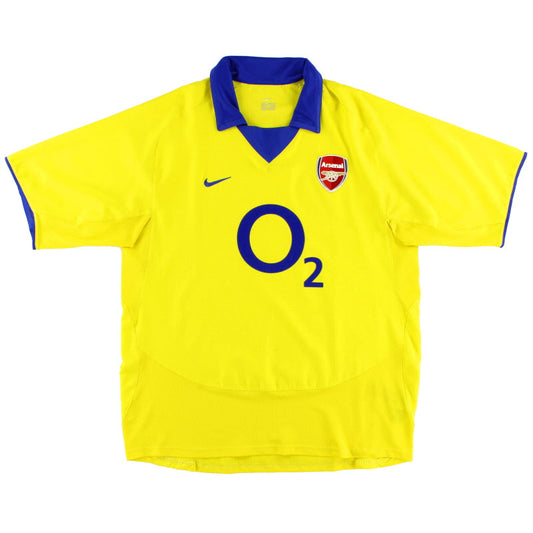 2003-04 Arsenal Nike Away Shirt XL