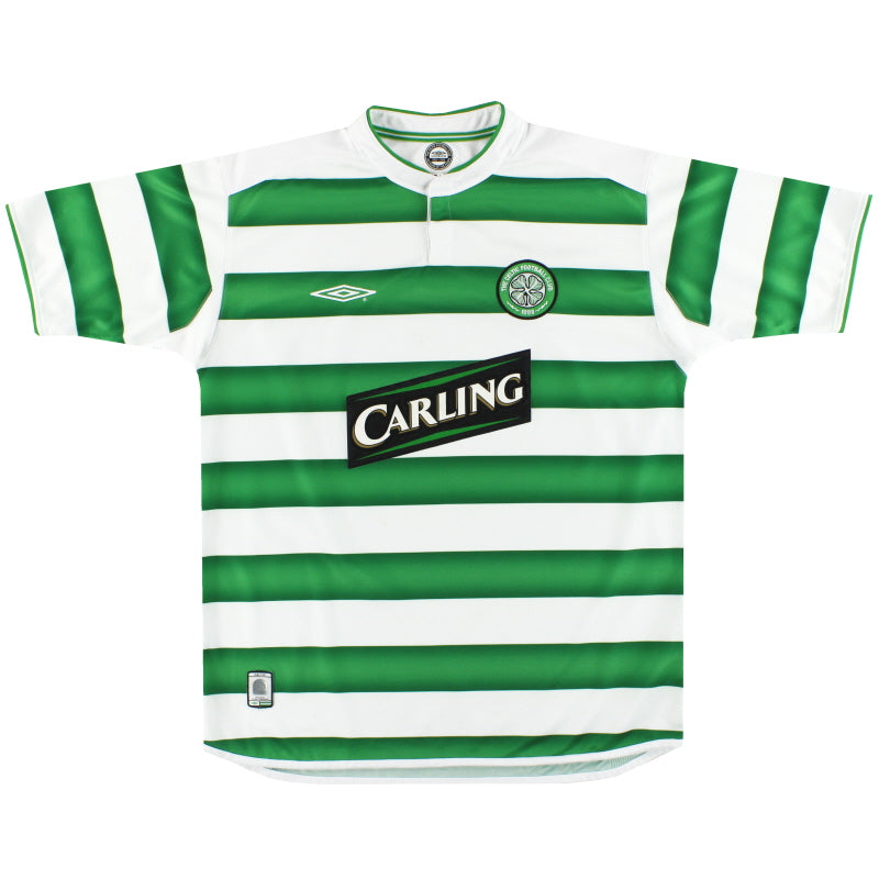 Camiseta de Local Umbro del Celtic 2003-04 Talla XXL