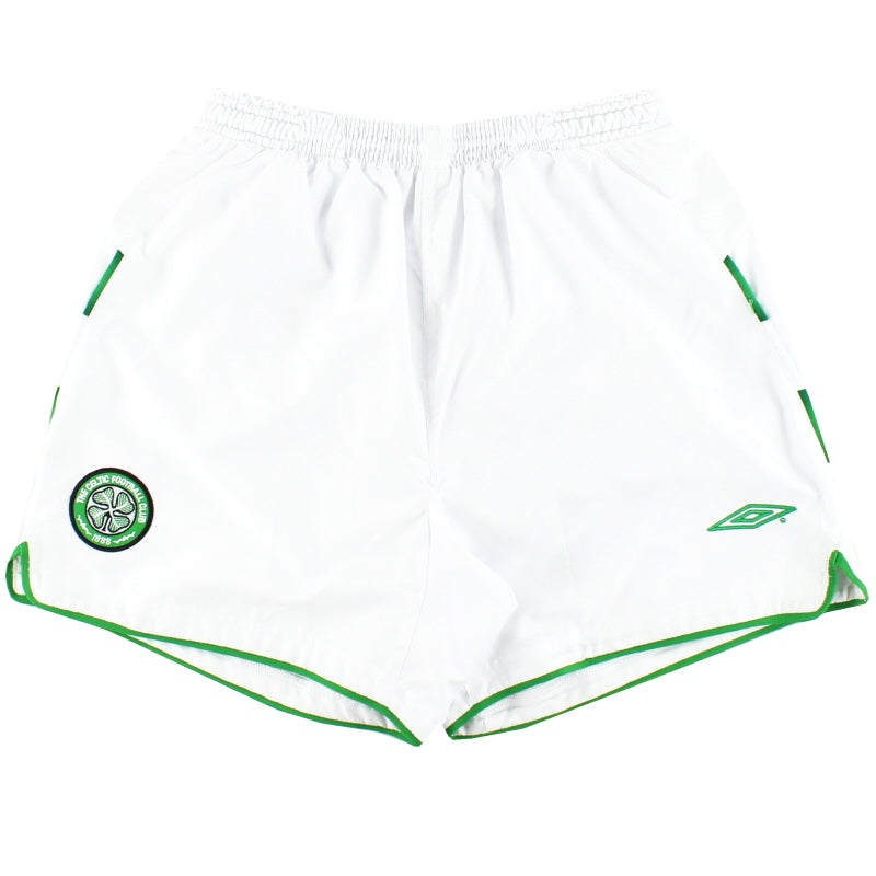 Pantalón corto de local Umbro del Celtic 2003-04 (talla S)