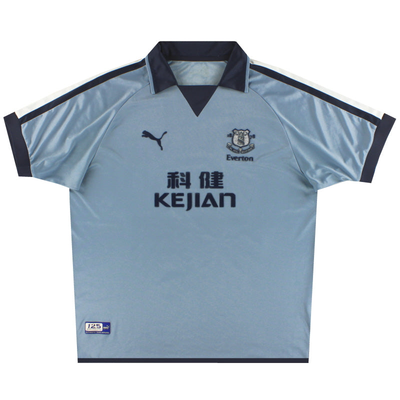 Camiseta de la tercera equipación del Everton Puma '125 Aniversario' 2003-04 XS
