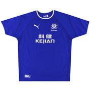 2003-04 Everton Puma Camiseta de casa M