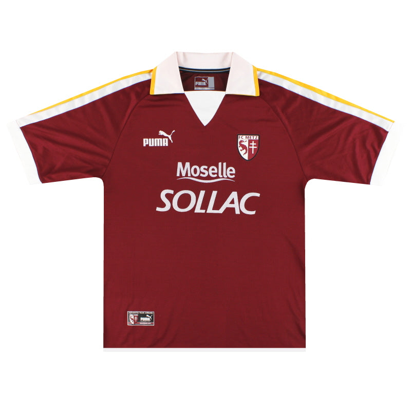 2003-04 FC Metz Puma Camiseta de casa M