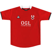 Camiseta Local Le Coq Sportif Kidderminster Harriers 2003-04 *Impecable* Talla L. Niños