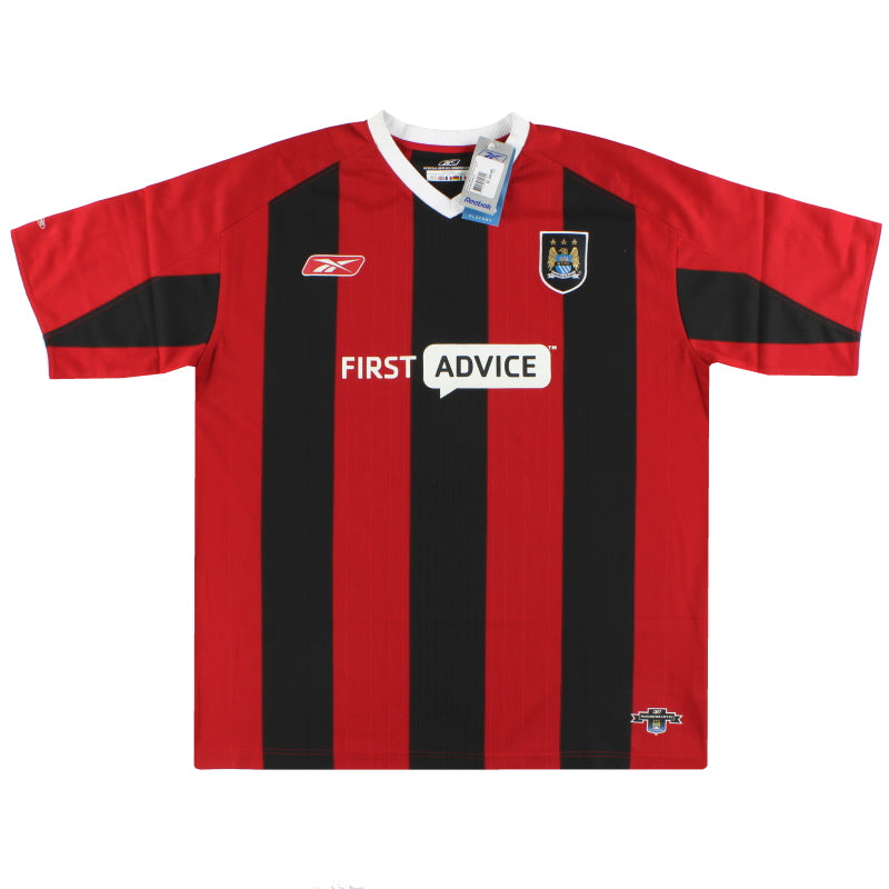 Camiseta de Visitante del Manchester City Reebok 2003-04 *con etiquetas* XXL