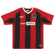 Camiseta de visitante Reebok del Manchester City 2003-04 XL