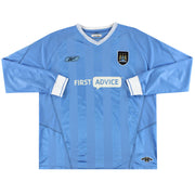 Camiseta Manchester City Reebok local manga larga 2003-04 XL