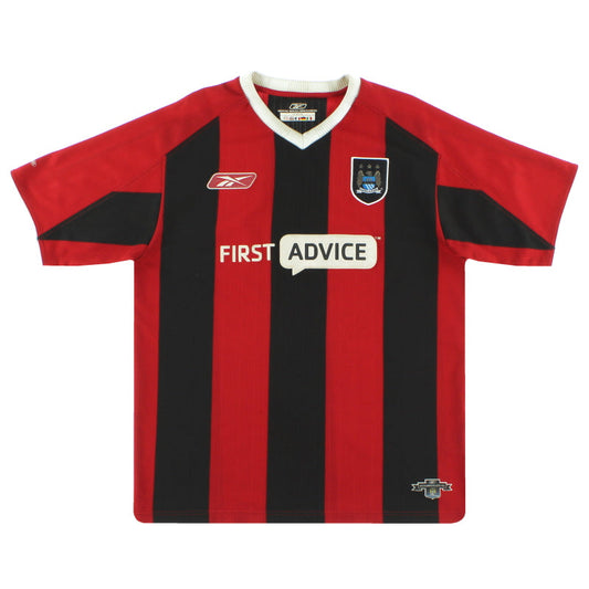2003-04 Manchester City Reebok Away Shirt M