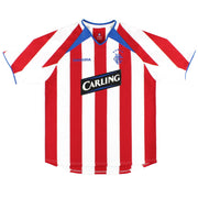 Camiseta de visitante Diadora del Rangers 2003-04 Talla XXL