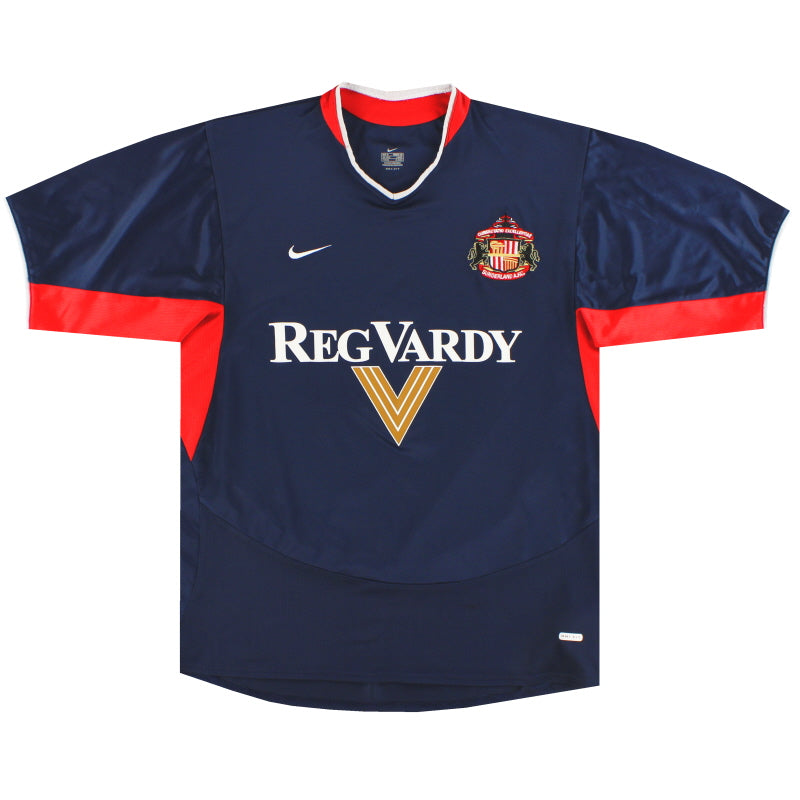 Camiseta de visitante del Sunderland 2003-04 Nike *Como nueva* M