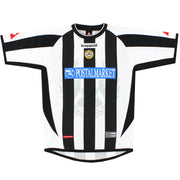 2003-04 Udinese Le Coq Sportif Camiseta Local *Impecable* XL