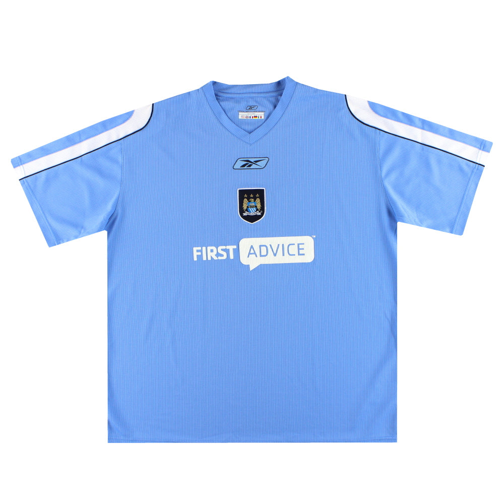 2003-04 Manchester City Reebok Training Shirt XXL