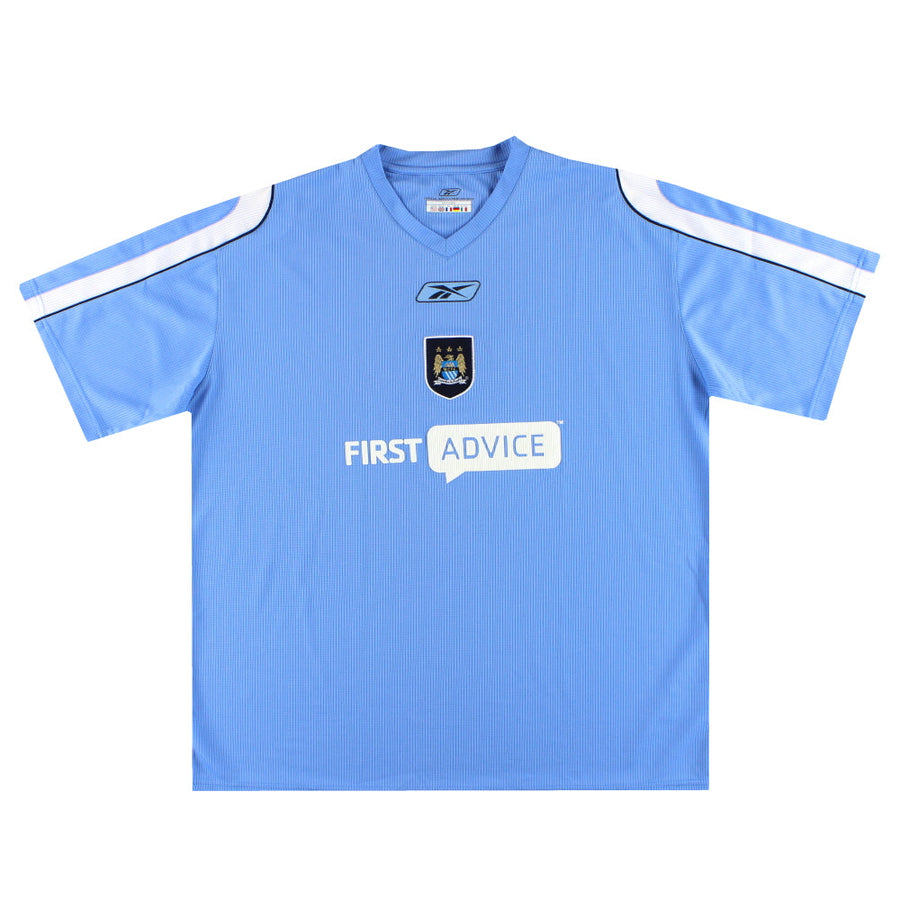 2003-04 Manchester City Reebok Camiseta de Entrenamiento XXL