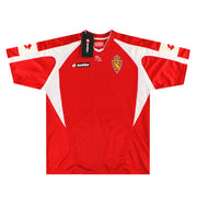Camiseta de entrenamiento Lotto del Real Zaragoza 2003-04 *con etiquetas* L