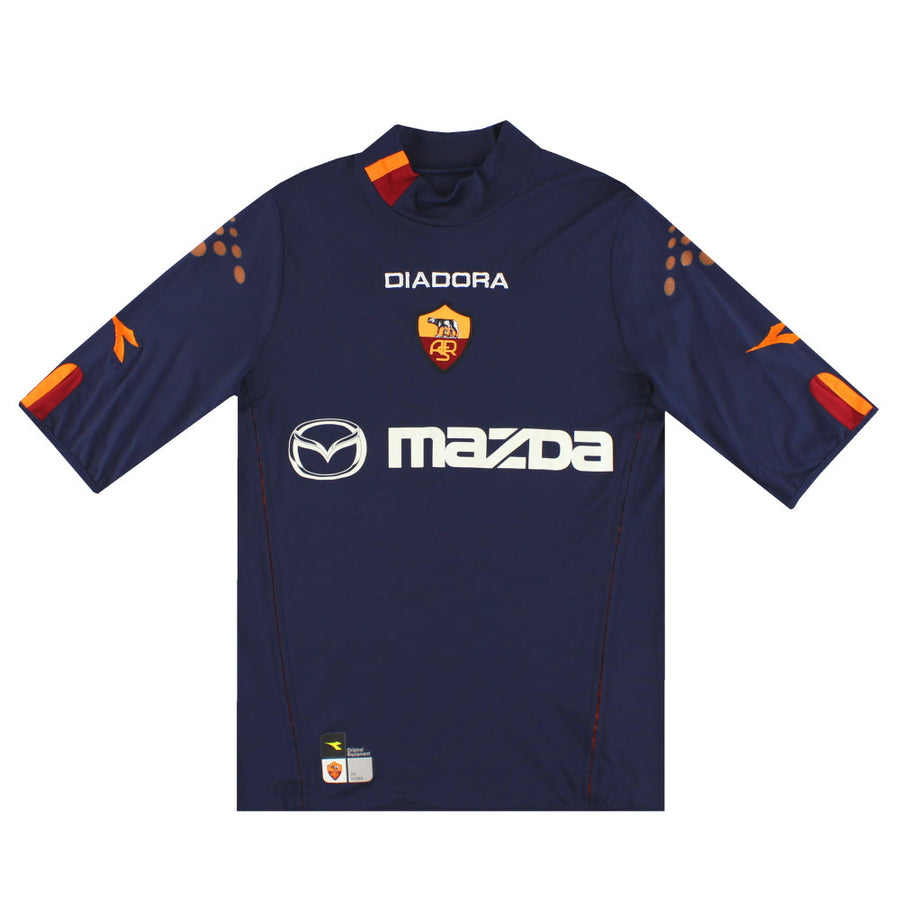 2003-04 Roma Diadora Cuarta Camiseta M L