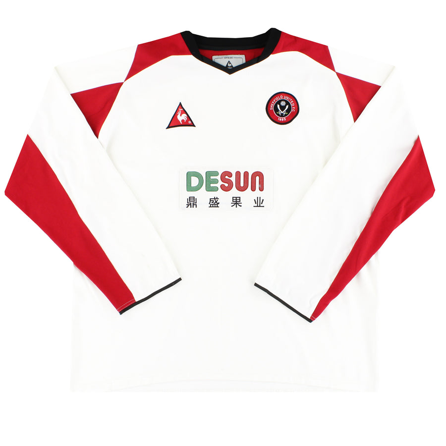 2003-04 Sheffield United Le Coq Sportif Away Shirt L/S XL