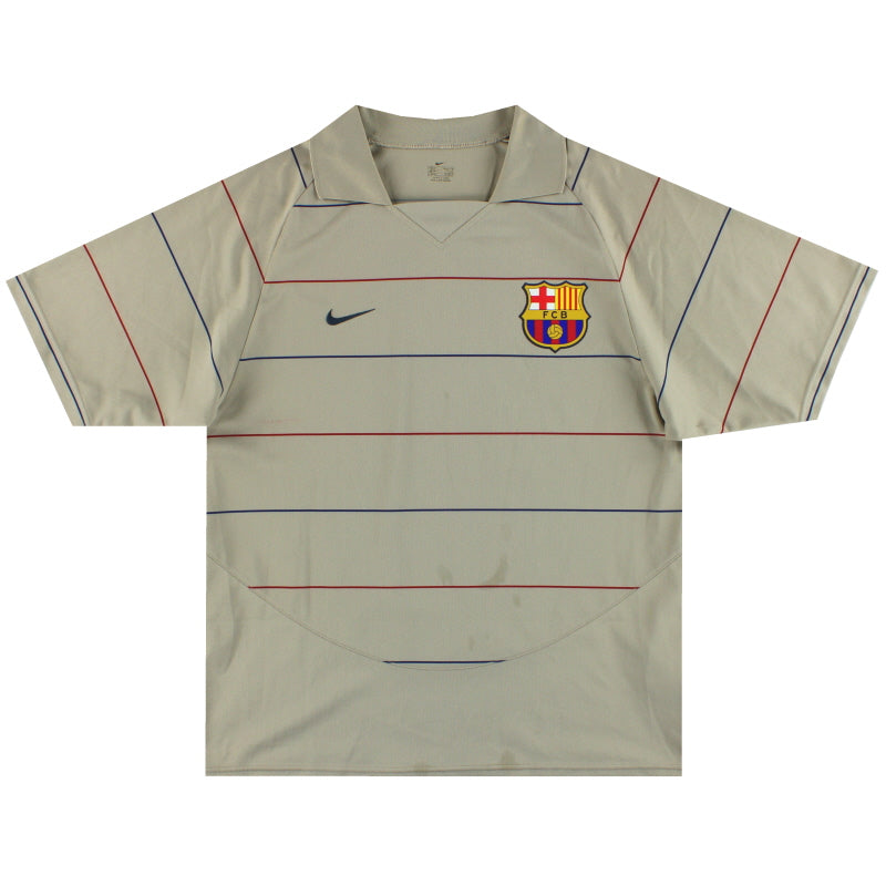 2003-05 Barcelona Nike Basic Away Shirt XL
