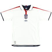 Camiseta de la primera equipación Umbro de Inglaterra 2003-05 XL