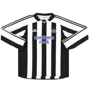 Camiseta de casa del Newcastle adidas Manga Larga Talla XXL 2003-05